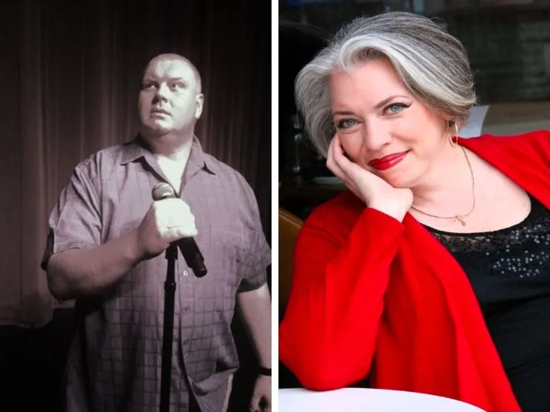 Chris Young & Elise Davis at Underground Laugh Lounge