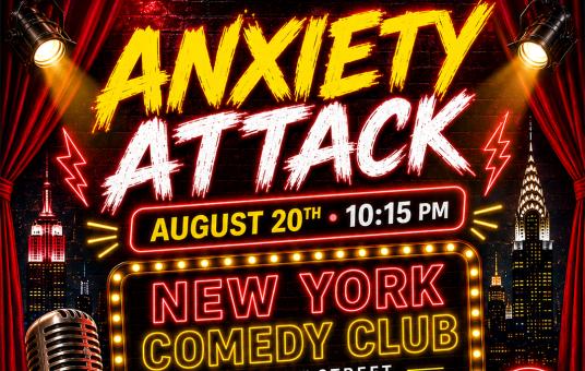 Anxiety Attack at New York Comedy Club East Village