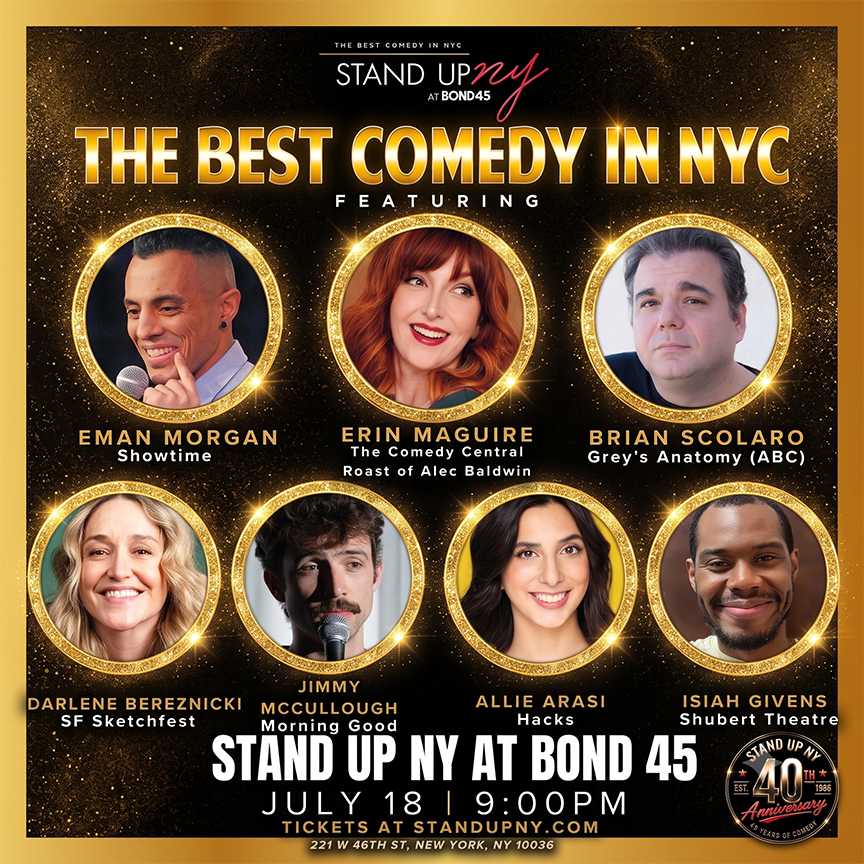 Saturday House Show at Stand Up NY