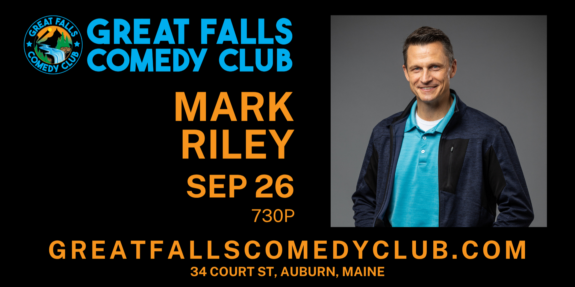 Mark Riley at Great Falls Comedy Club