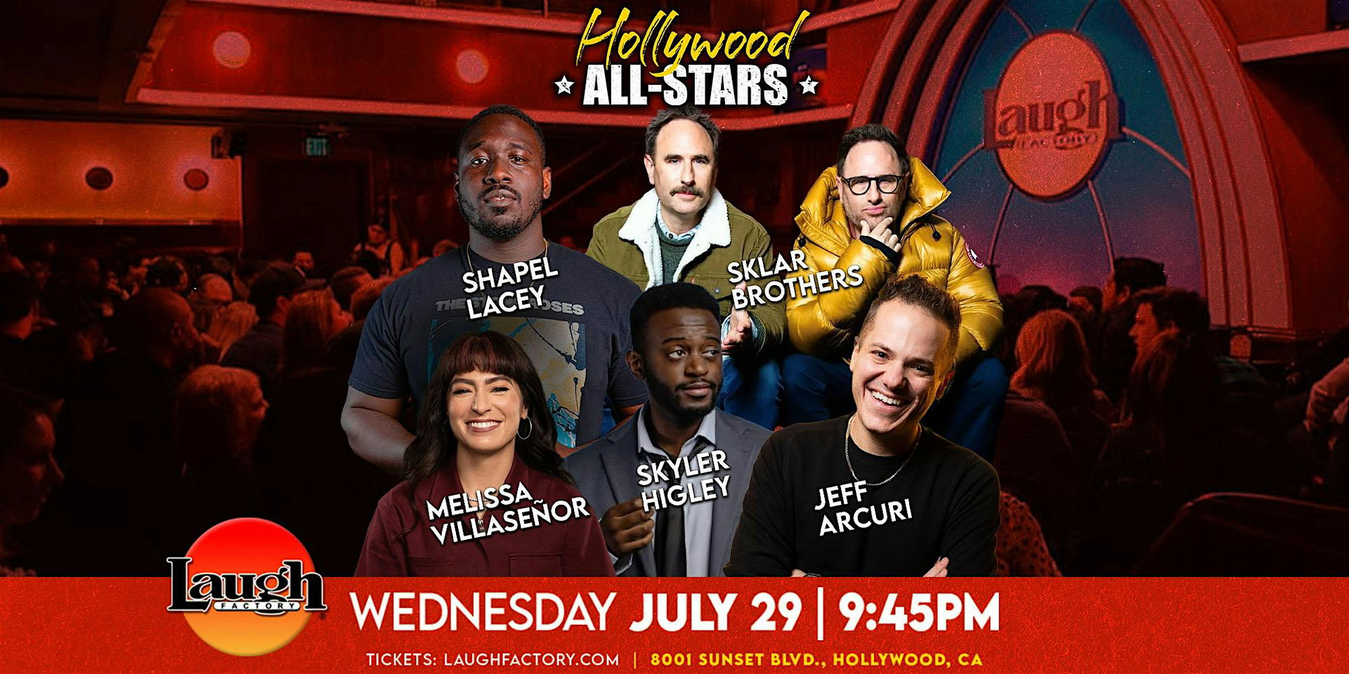 Hollywood All-Stars at The Laugh Factory Hollywood