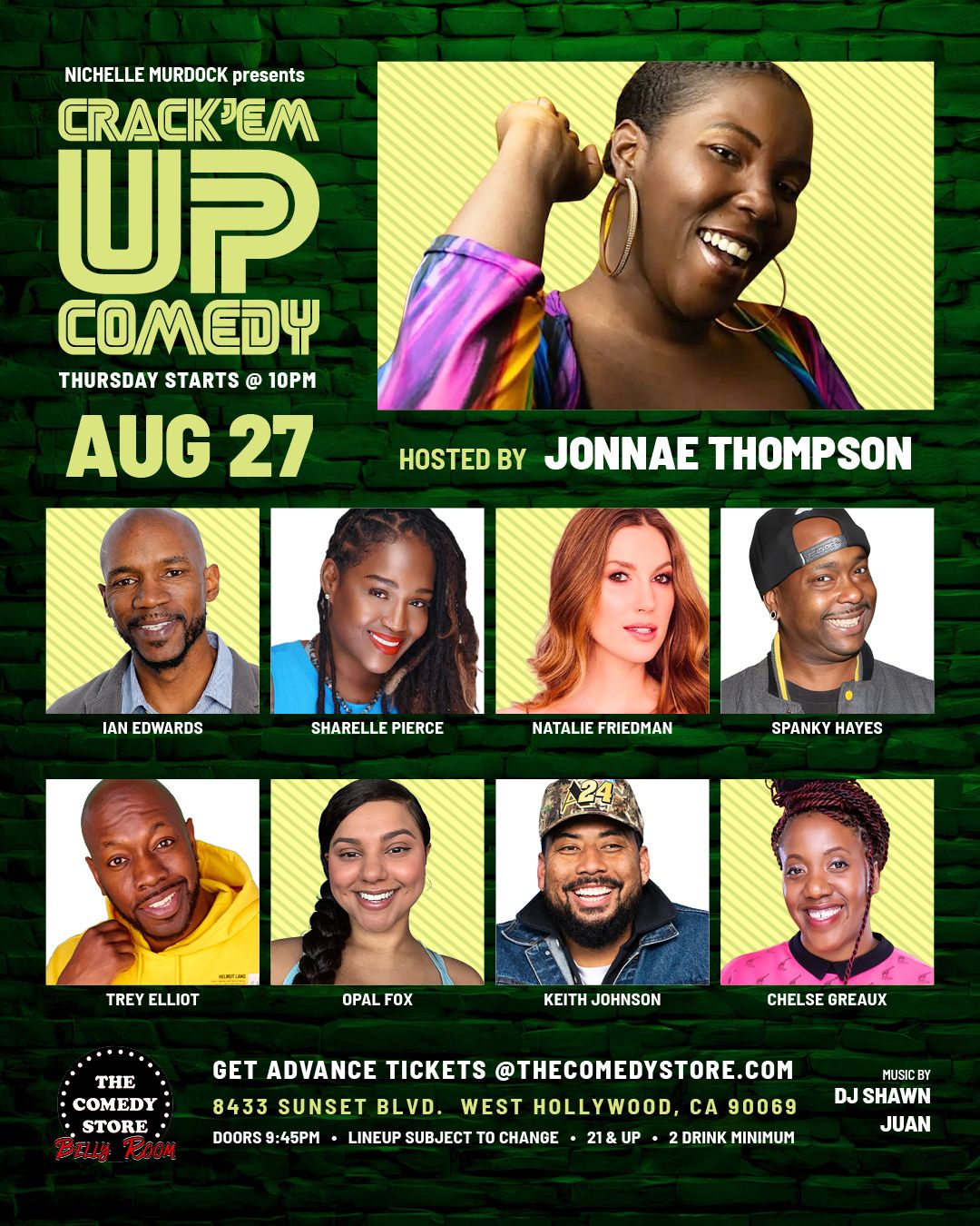 Crack'Em Up Thursdays at The Comedy Store