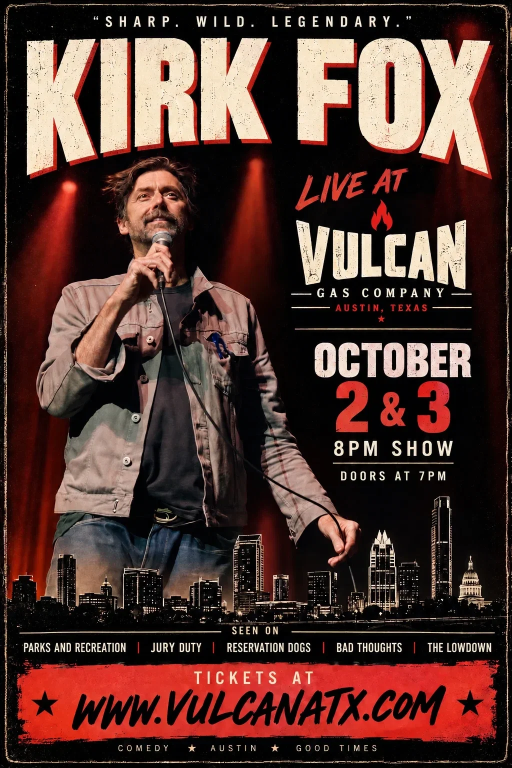 Kirk Fox Live at Vulcan at Vulcan Gas Company
