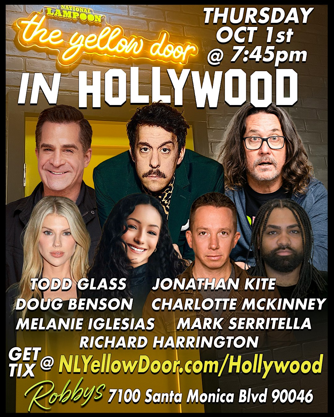 National Lampoon: Live in Hollywood at National Lampoon: The Yellow Door