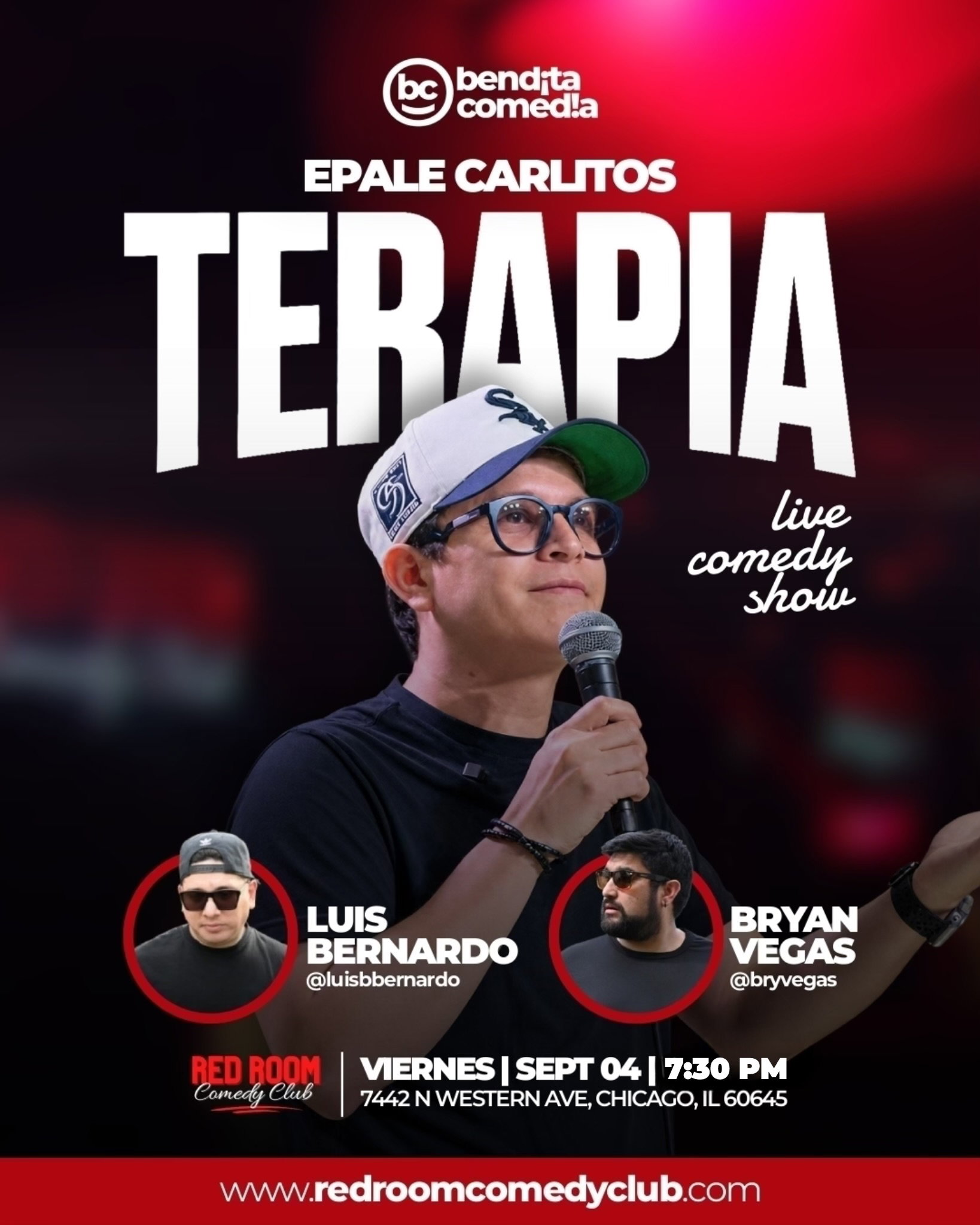 TERAPIA at RED ROOM Comedy Club