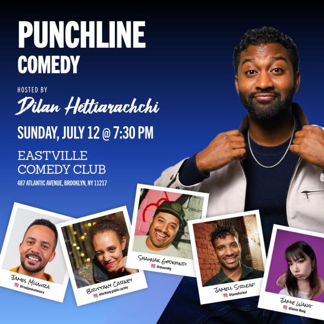 Punchline Comedy at Eastville Comedy Club