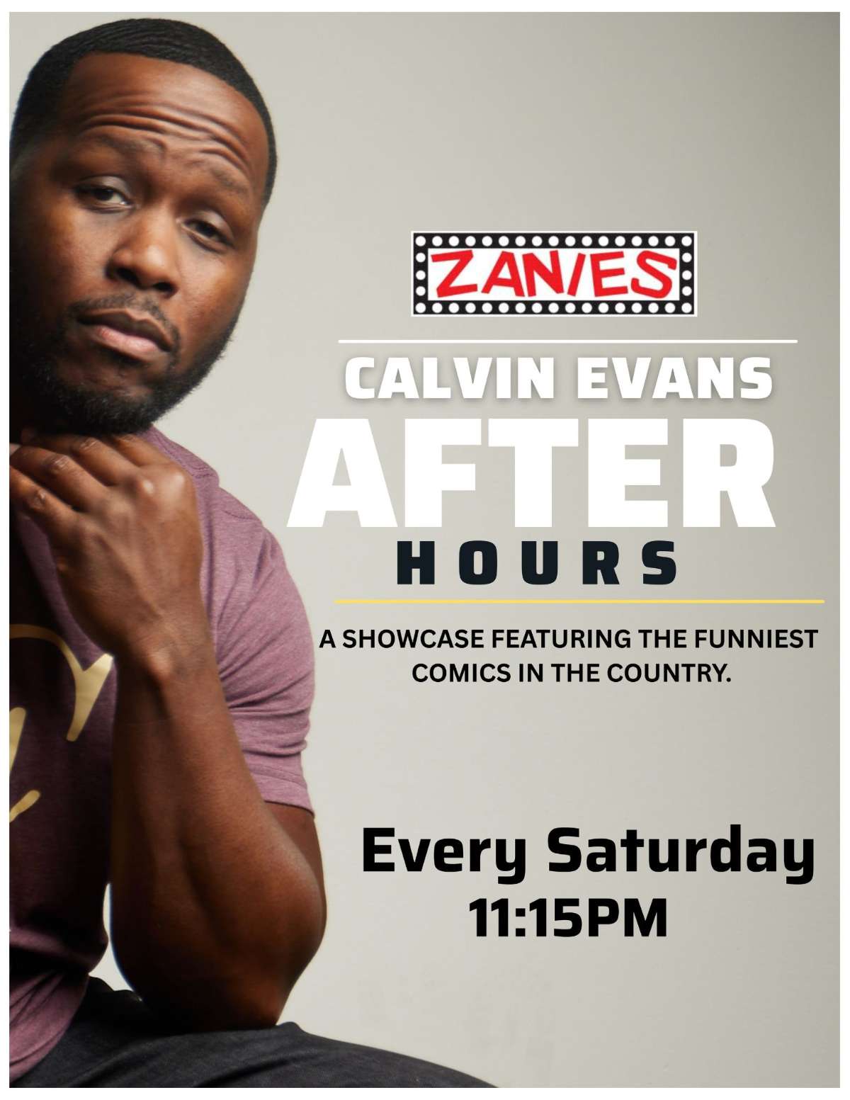 After Hours with Calvin Evans at Zanies Comedy Club Chicago