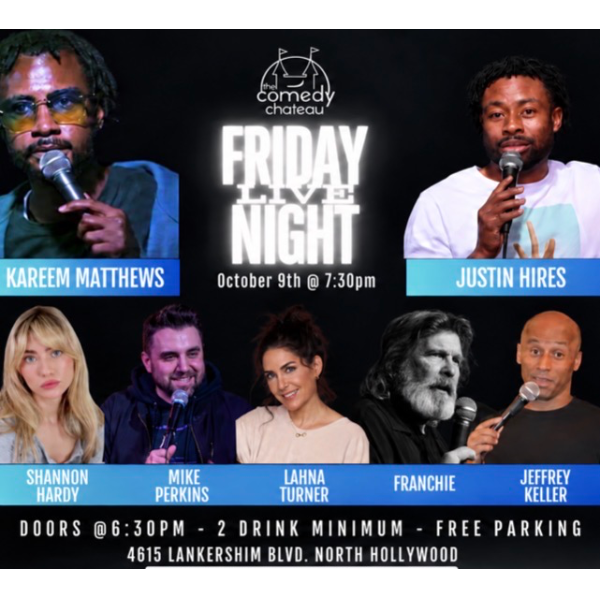 Friday Night Live at The Comedy Chateau