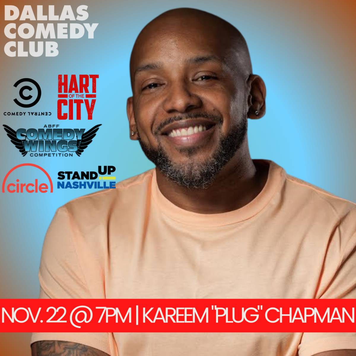 Kareem "Plug" Chapman, Live! at Dallas Comedy Club
