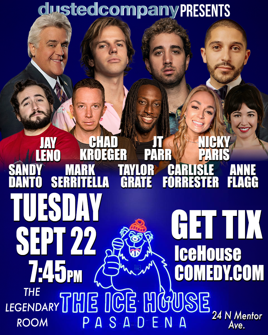 Jay Leno, Chad Kroegen, JT Parr at The Ice House