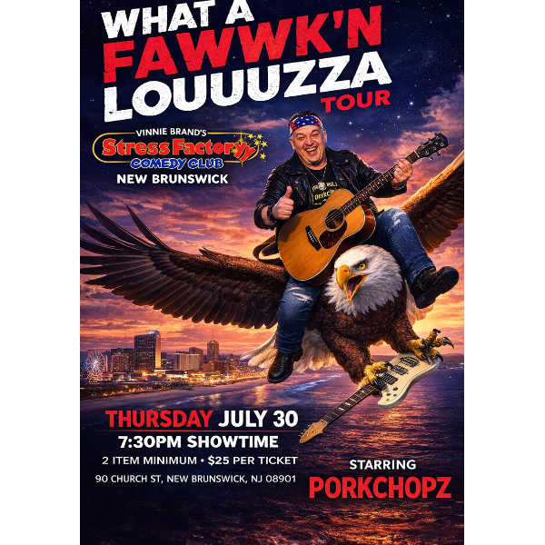 Porkchopz at Stress Factory Comedy Club New Brunswick