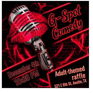 G-Spot Comedy at The Velveeta Room