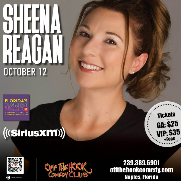 Sheena Reagan at Off The Hook Comedy Club