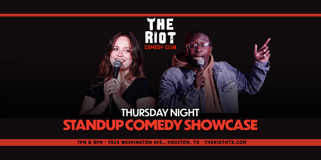 Thursday Night Standup Comedy Showcase at The Riot Comedy Club