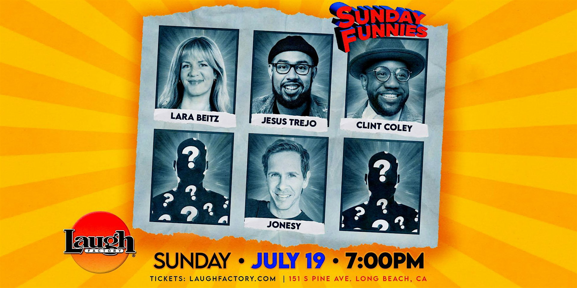 Sunday Funnies at The Laugh Factory Long Beach