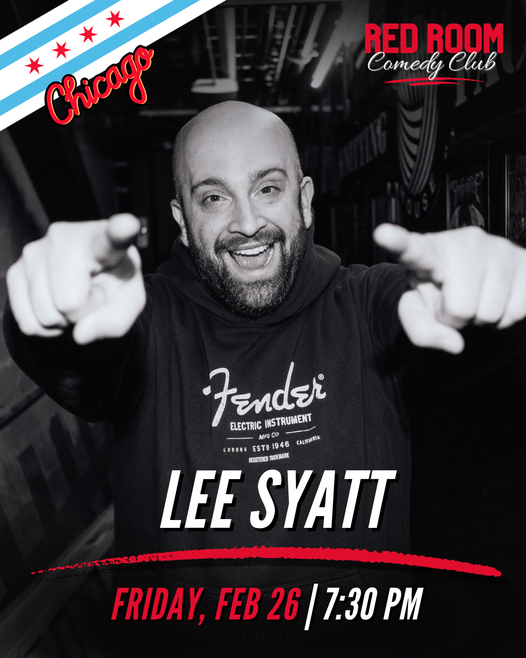 LEE SYATT at RED ROOM Comedy Club