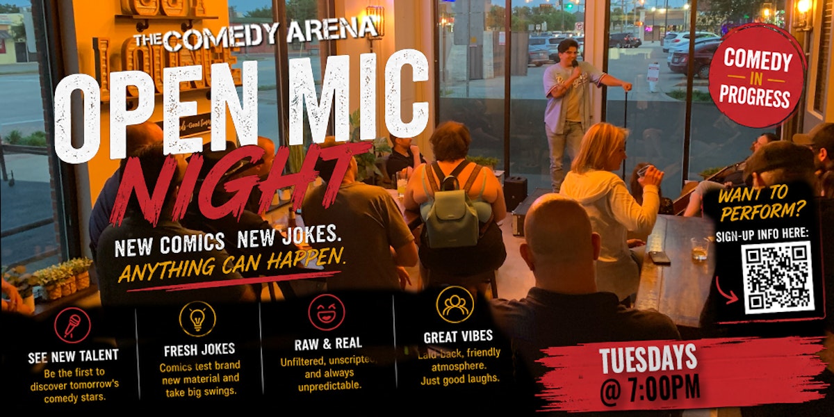 Open Mic Night at The Comedy Arena