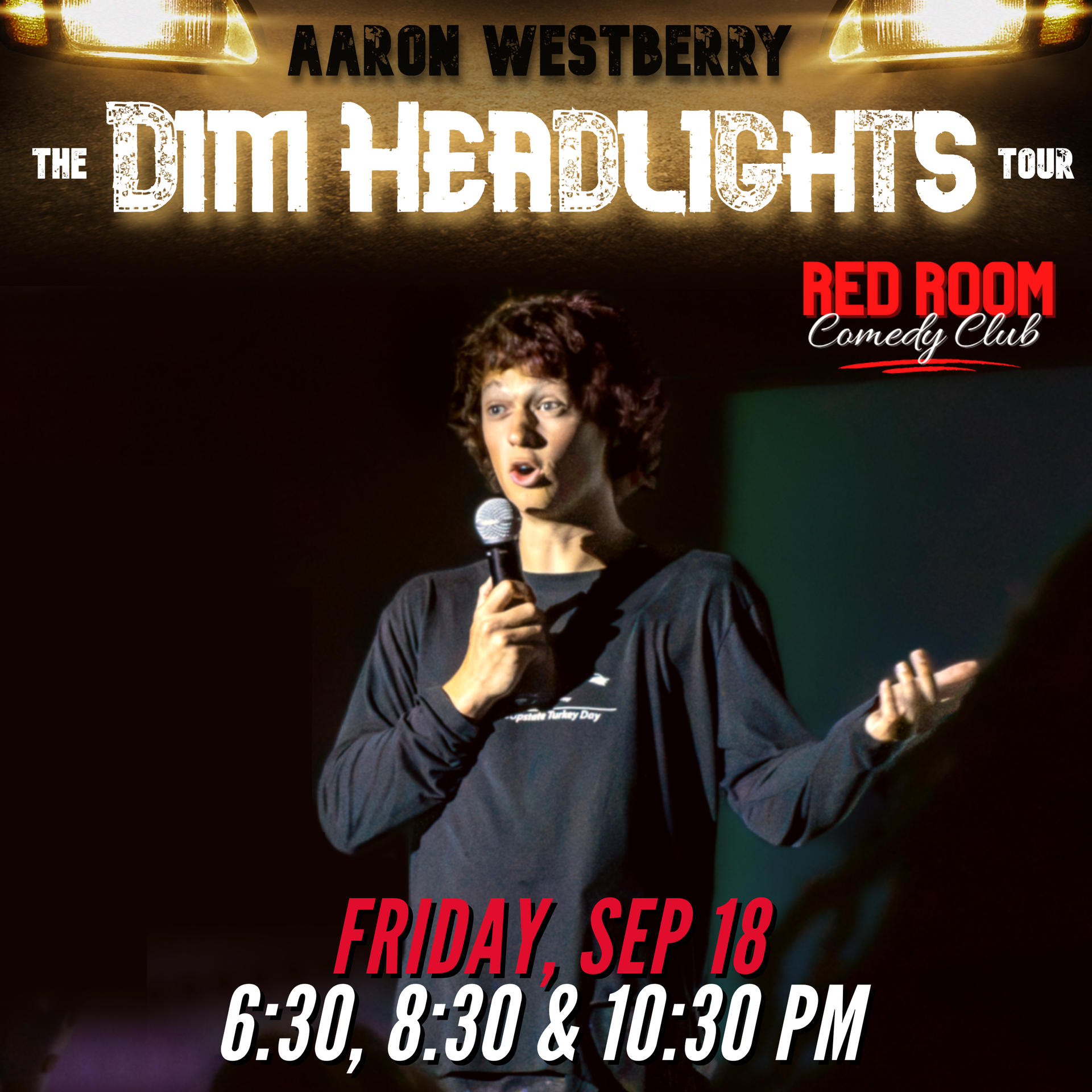 Aaron Westberry at RED ROOM Comedy Club