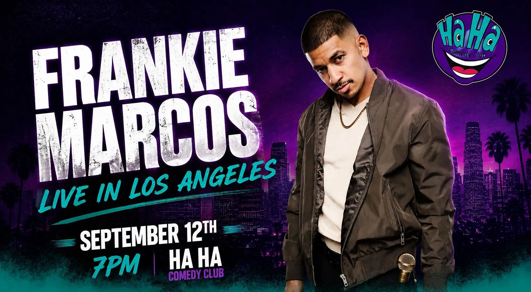 Frankie Marcos Live In LA at HaHa Comedy Club