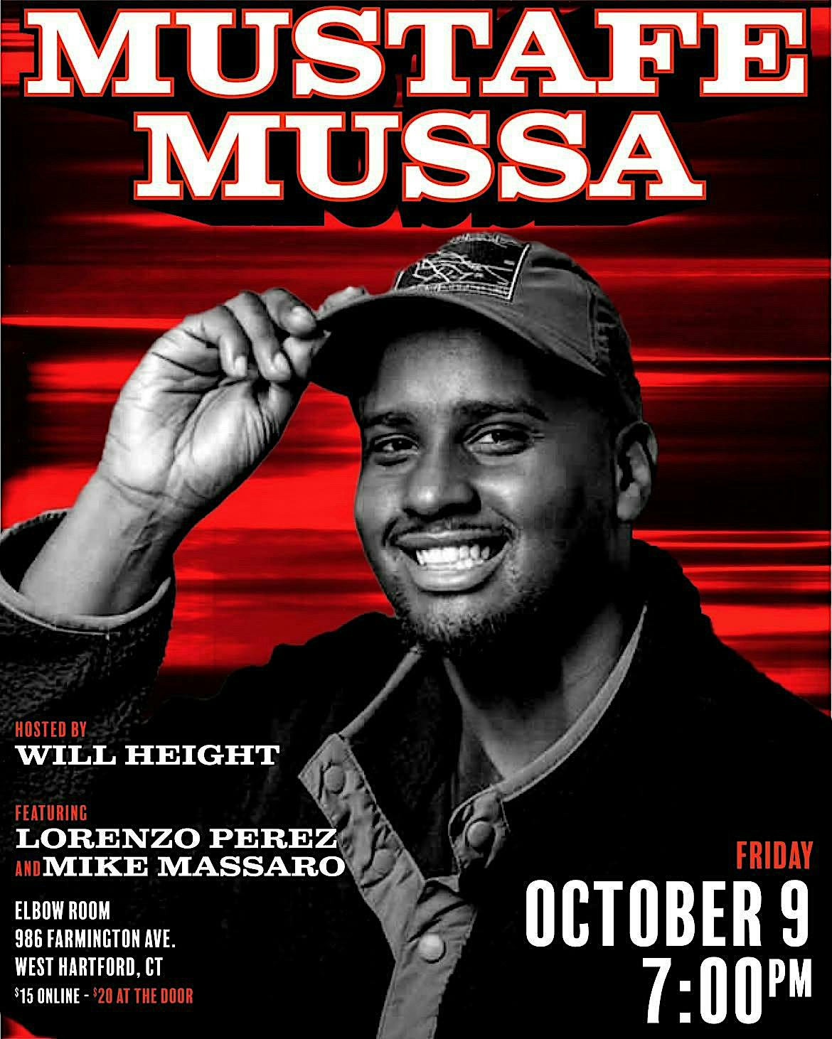 Mustafe Mussa at Elbow Room Comedy Club