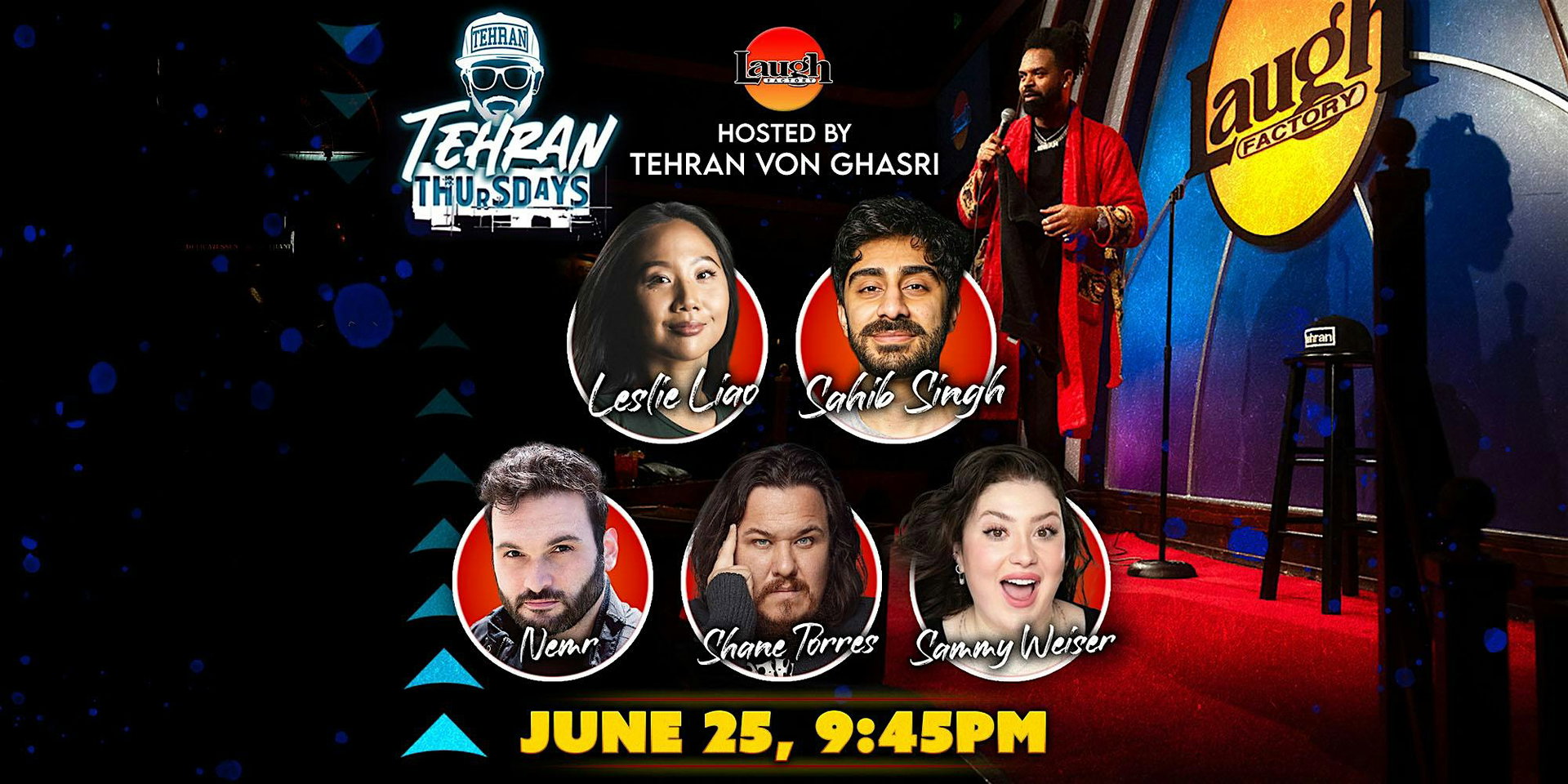 Tehran Thursdays at The Laugh Factory