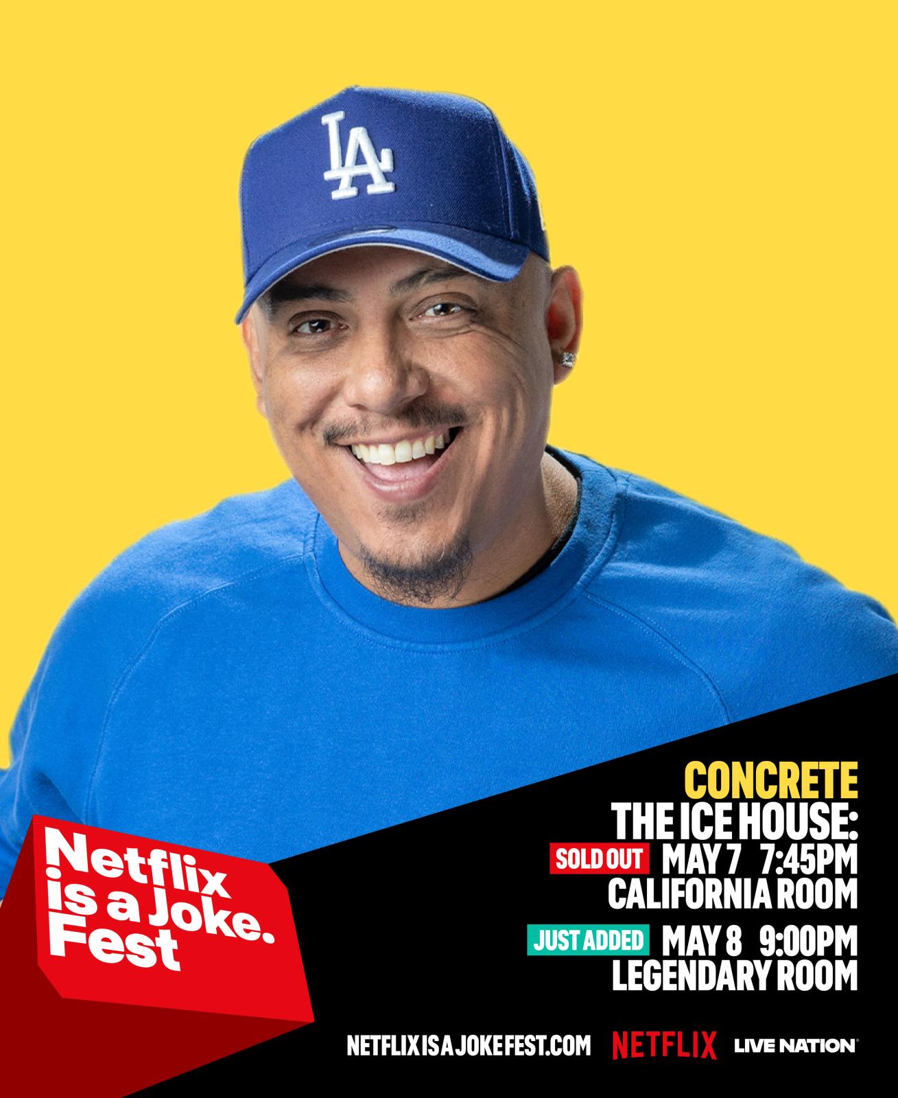 Netflix Is A Joke Fest Presents: Concrete at The Ice House