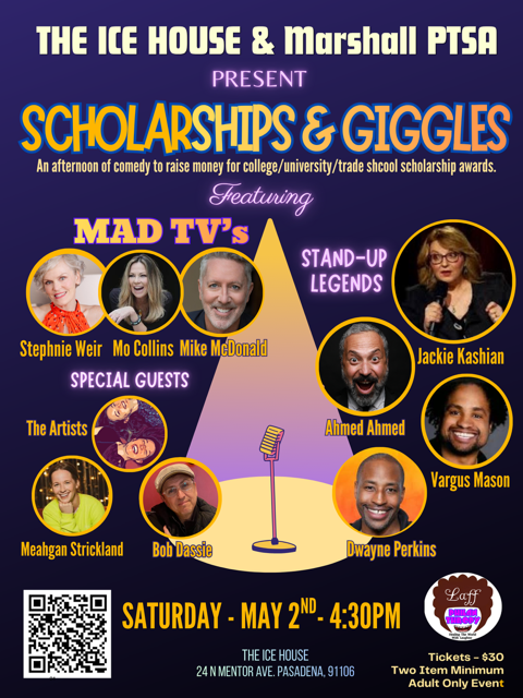 Scholarships & Giggles at The Ice House