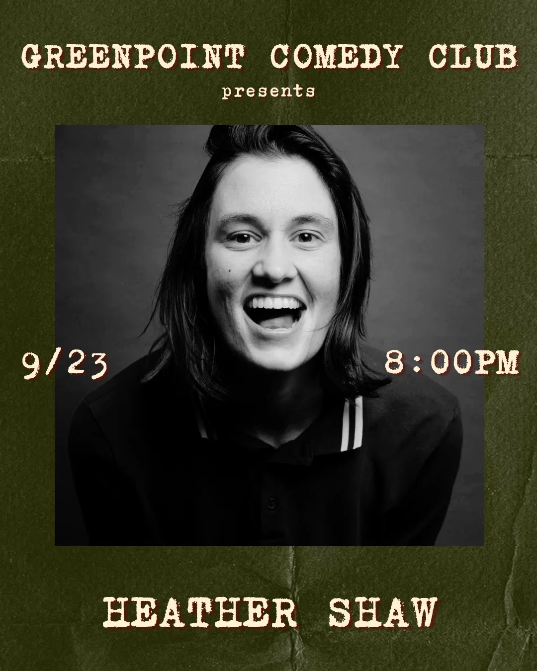 Heather Shaw at Greenpoint Comedy Club