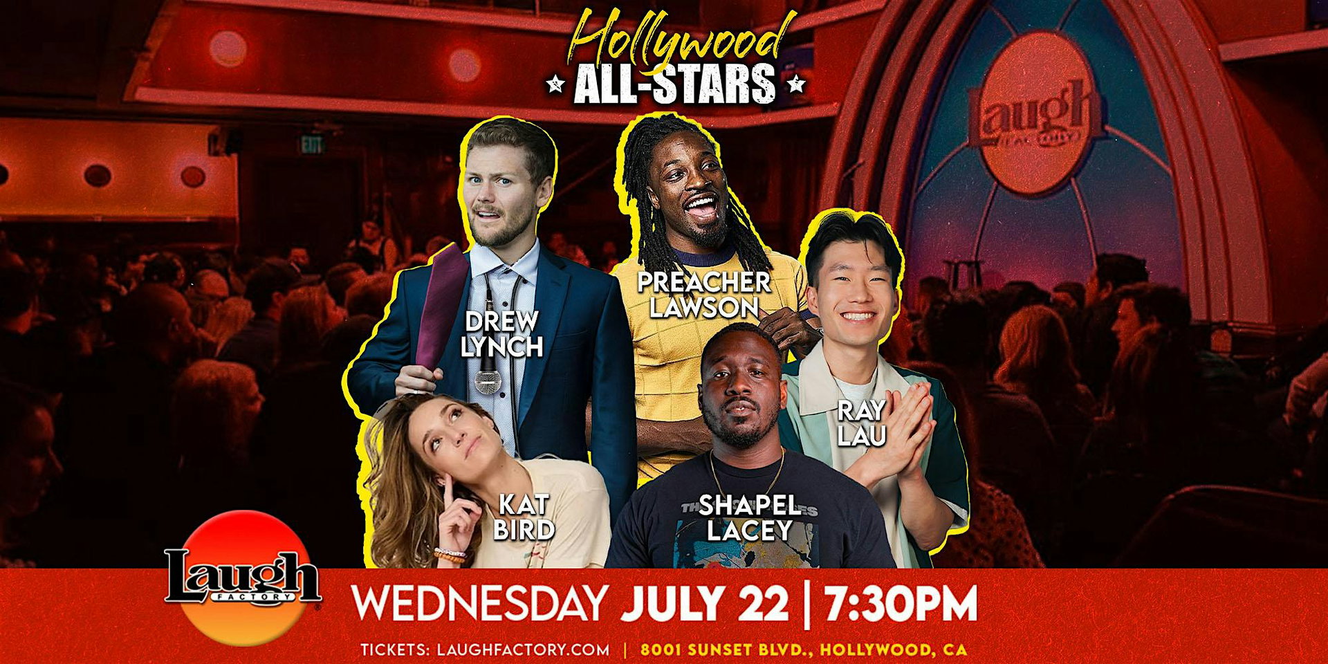 Hollywood All-Stars at The Laugh Factory Hollywood
