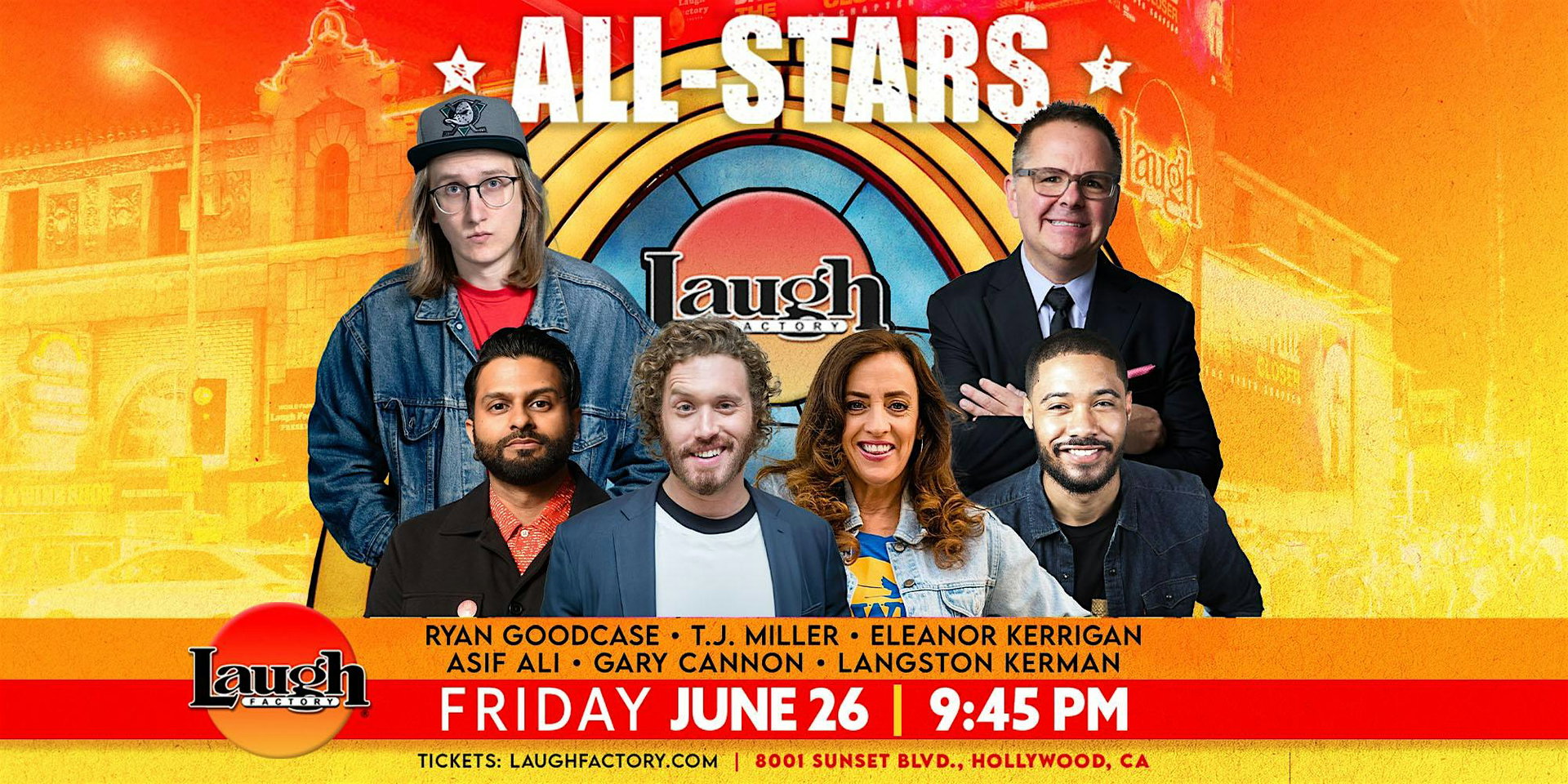 Friday Night All-Stars at The Laugh Factory