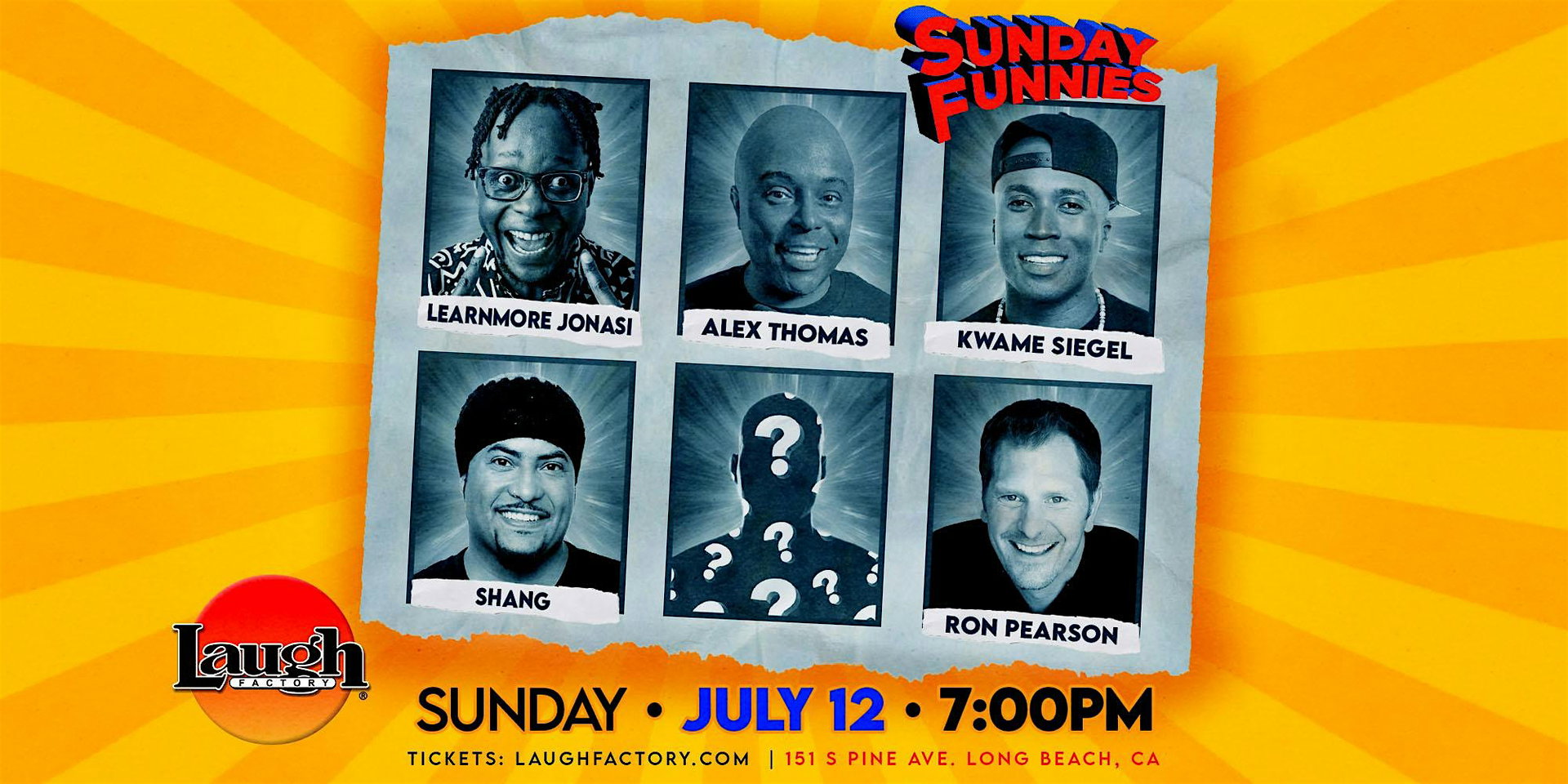 Sunday Funnies at The Laugh Factory Long Beach
