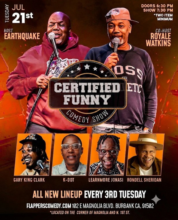 Certified Funny at Flappers