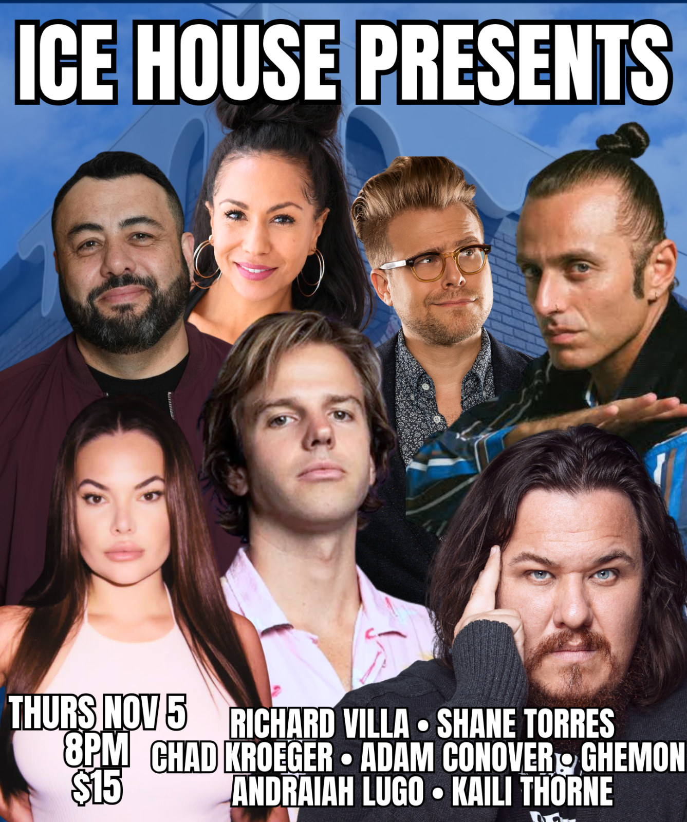 Shane Torres, Richard Villa, Ghemon, Kaili Thorne at The Ice House