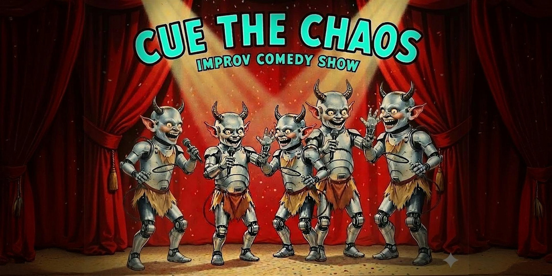Cue the Chaos Improv Comedy Show at Best Comedy Club Near Me Theater