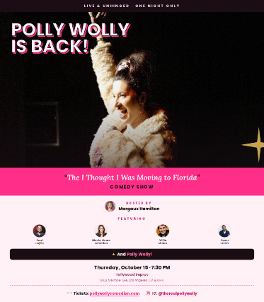 Polly Wolly and Friends at The Hollywood Improv