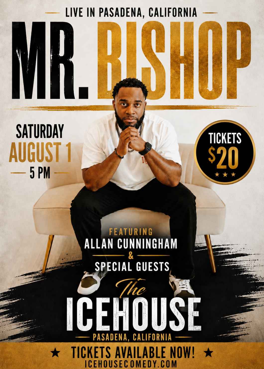 Mr. Bishop at The Ice House