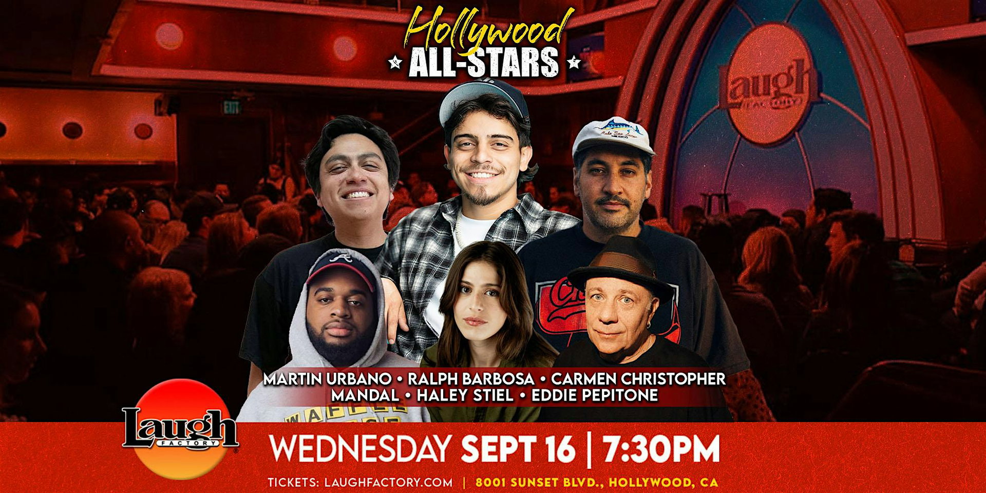 Hollywood All-Stars at The Laugh Factory Hollywood