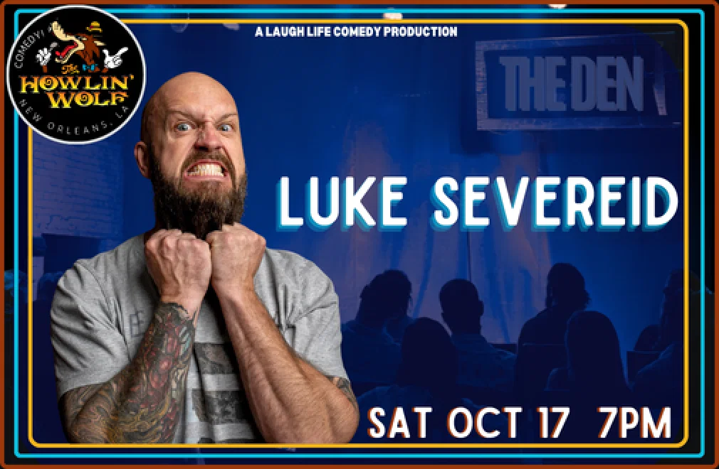 Luke Severeid at Laugh Life Comedy