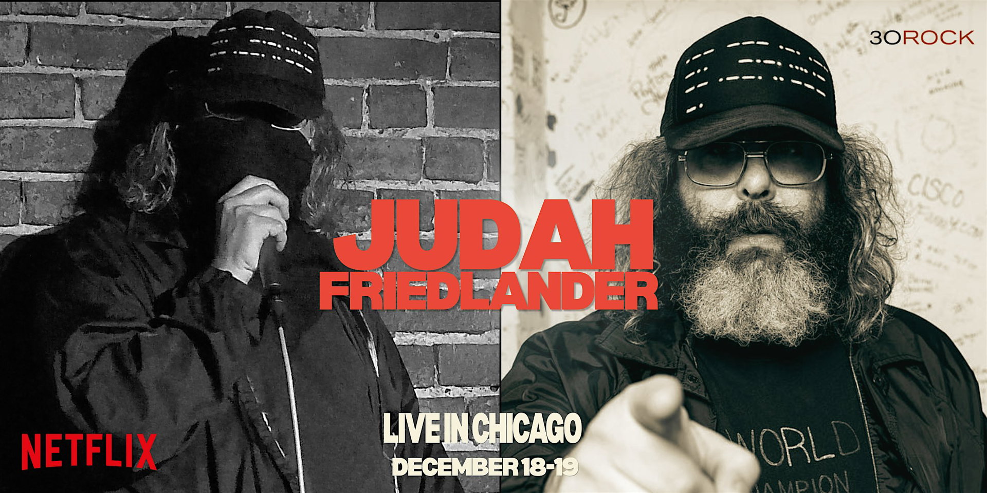 Judah Friedlander Live In Chicago at The Lincoln Lodge
