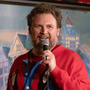 Ed Larson at Comedy @ the Carlson