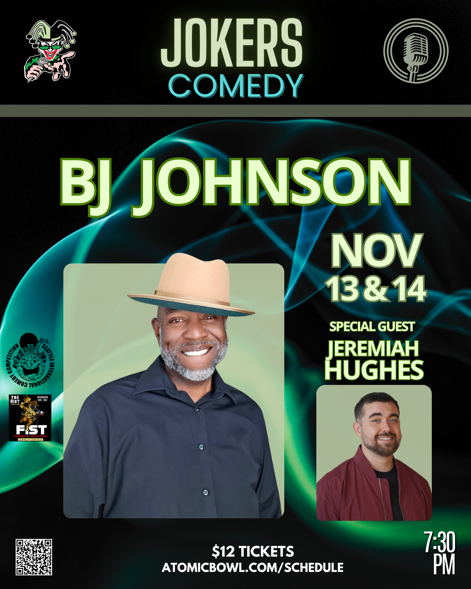 BJ Johnson at Joker's Comedy Club