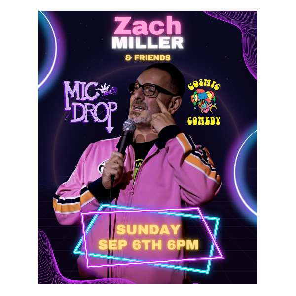 Zach Miller at Mic Drop Comedy San Diego