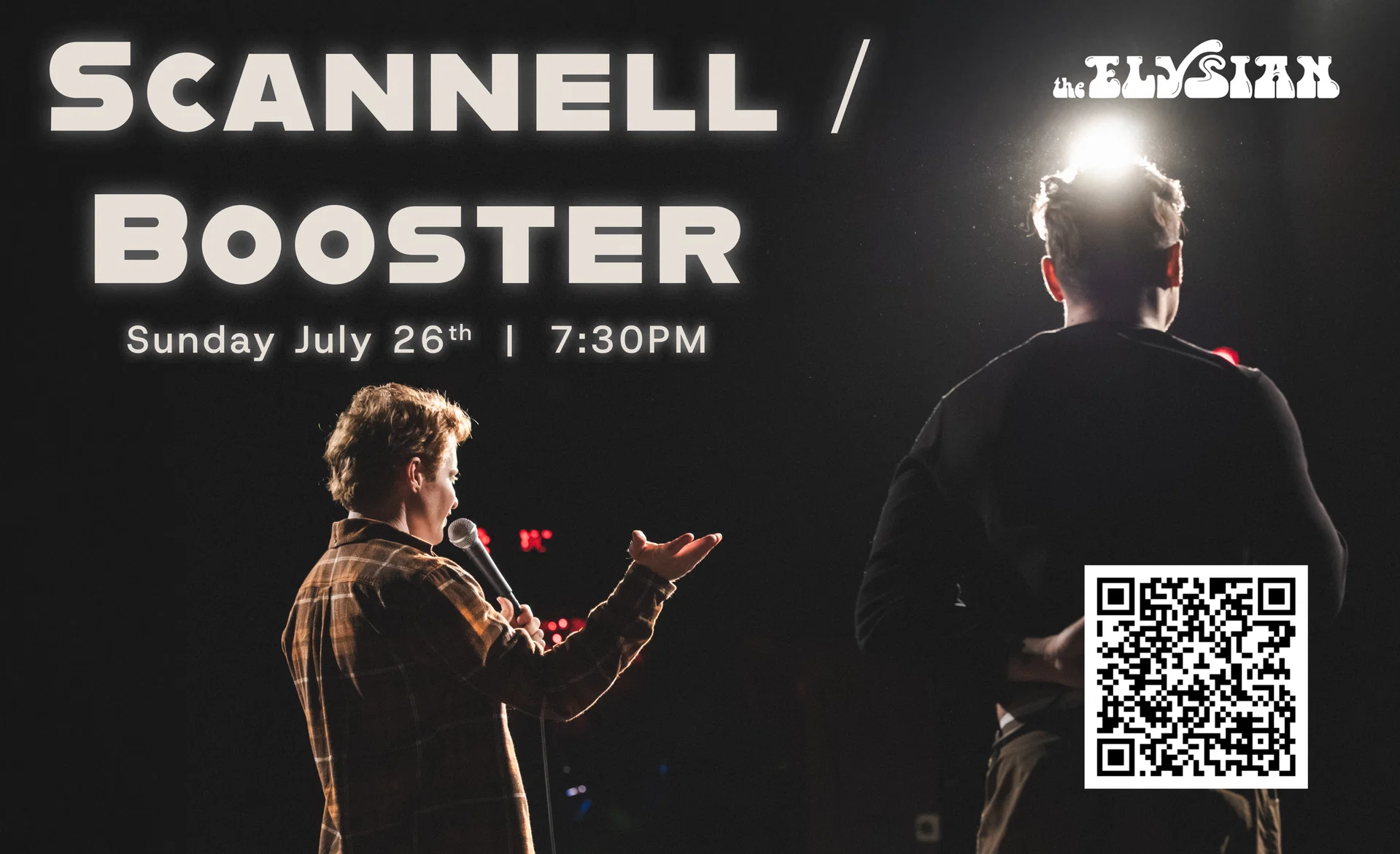 Scannell / Booster at The Elysian Theater