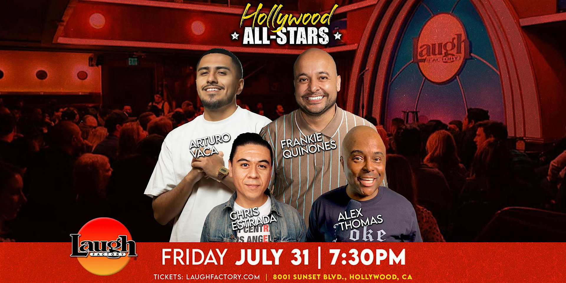 Friday Night All-Stars at The Laugh Factory Hollywood
