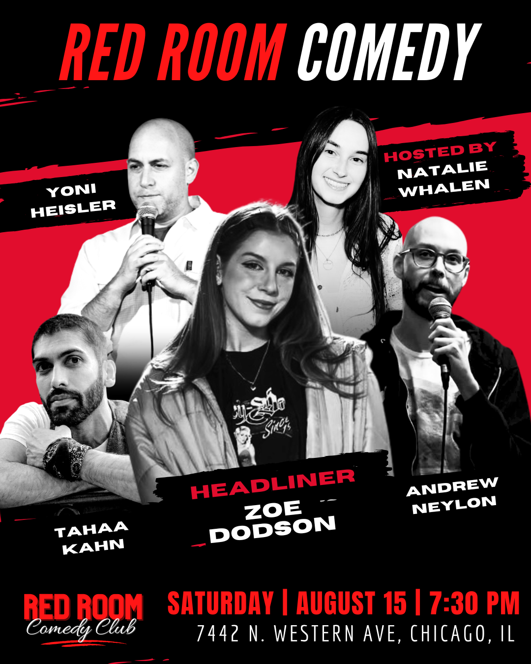 RED ROOM COMEDY at RED ROOM Comedy Club