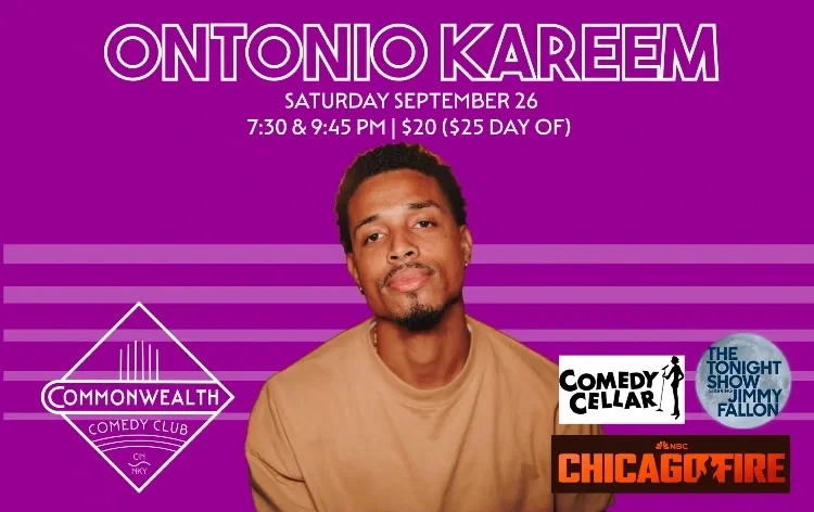 Ontonio Kareem at Commonwealth Comedy Club