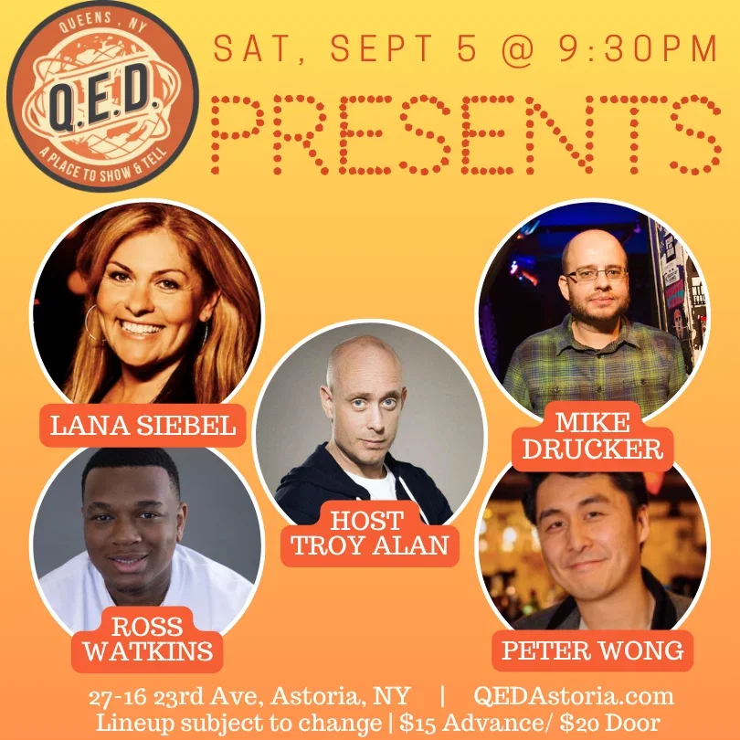 QED Presents at Q.E.D. Astoria