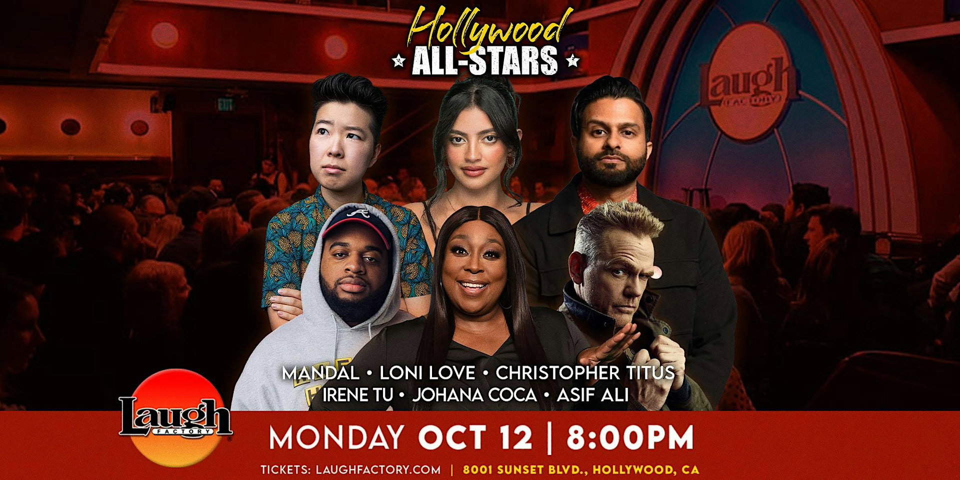 Hollywood All-Stars at The Laugh Factory Hollywood