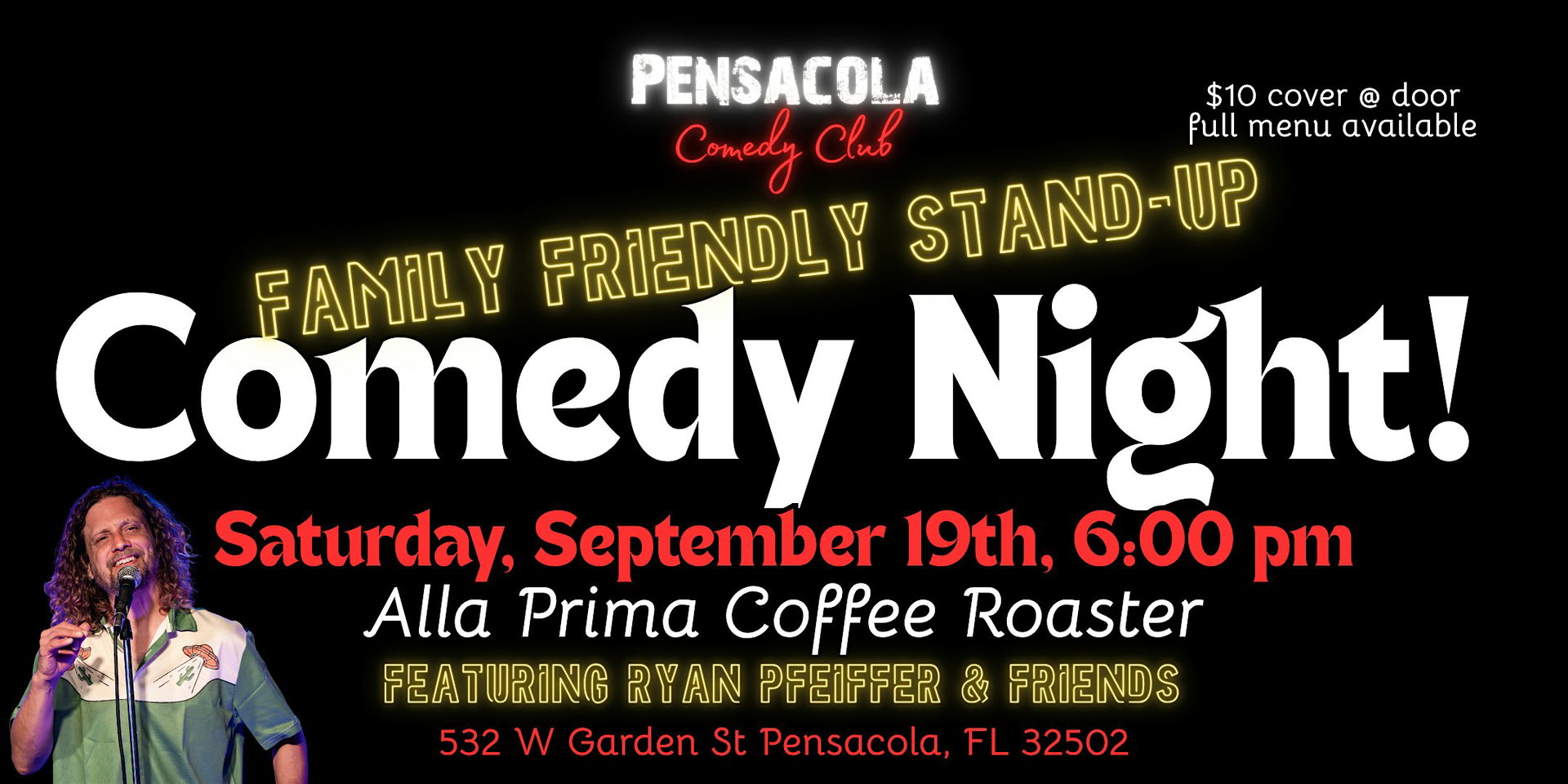 Comedy Night at Pensacola Comedy Club
