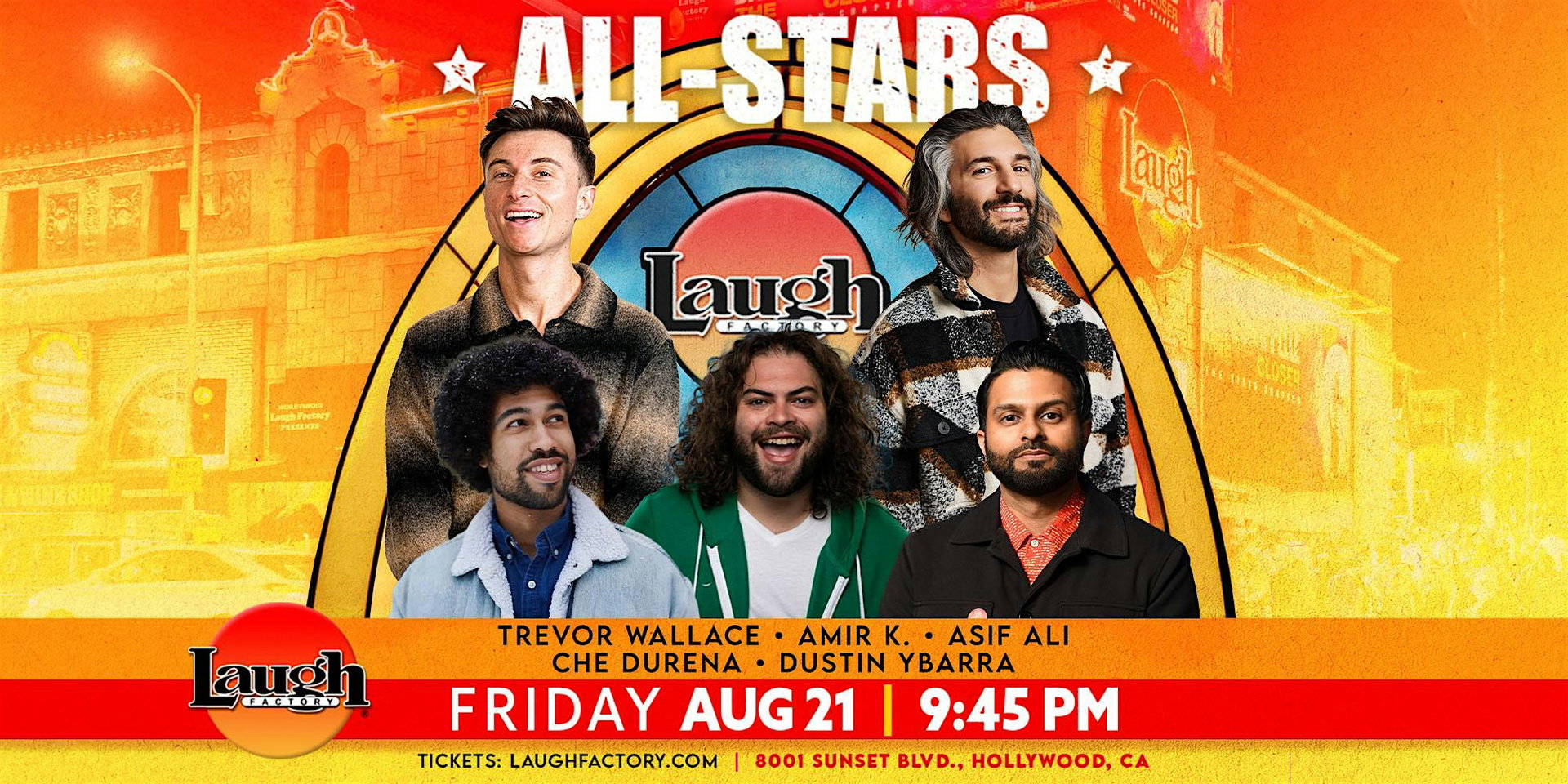Friday Night All-Stars at The Laugh Factory Hollywood